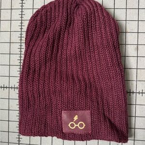 Love Your Melon Burgundy Knit Beanie